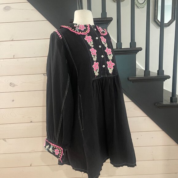 050 Free People More to Come Mini Dress NWOT Size XS - Picture 5 of 12